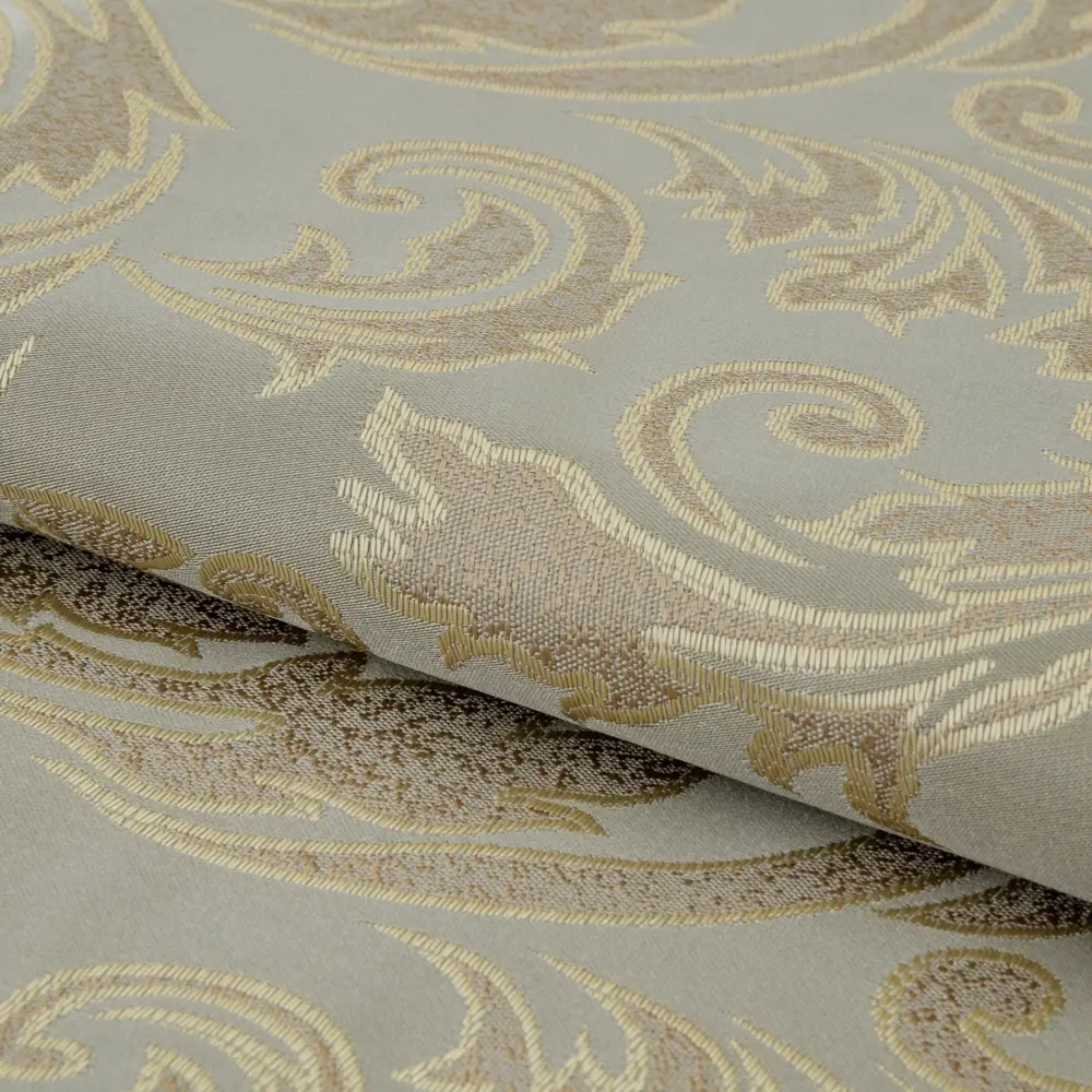 Ткань 1 м/п Vivaldi жаккард 325 см цвет мятный AMETIST STLM-2075043