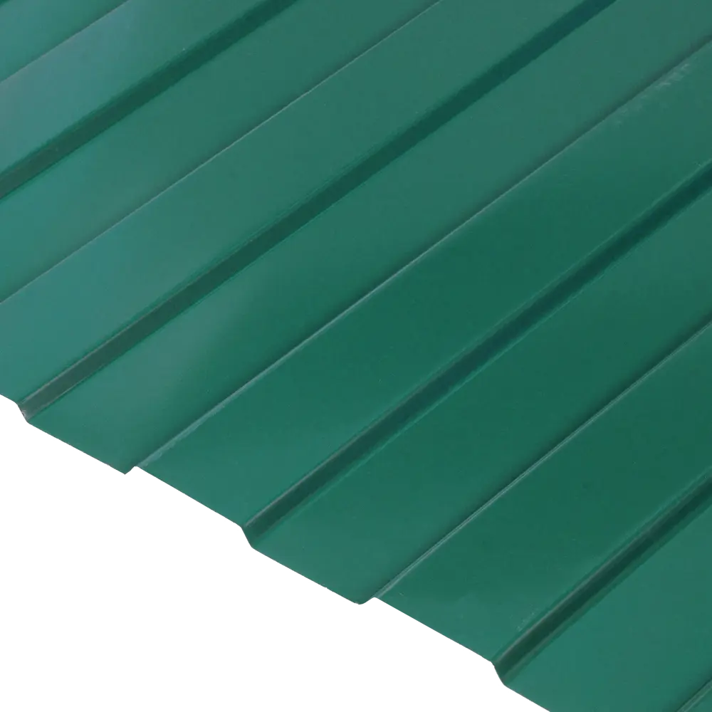 Профнастил С8 0.3 мм 1200x2000 мм зеленый RAL 6005 15618487 STLM-2107426 Santreyd 
