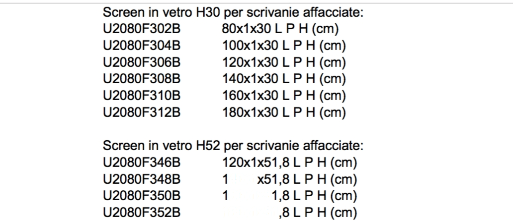 Manerba Настольная перегородка из закаленного стекла K-word sun-id-1483164 - Вид №1