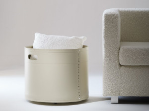 Кожаная корзина