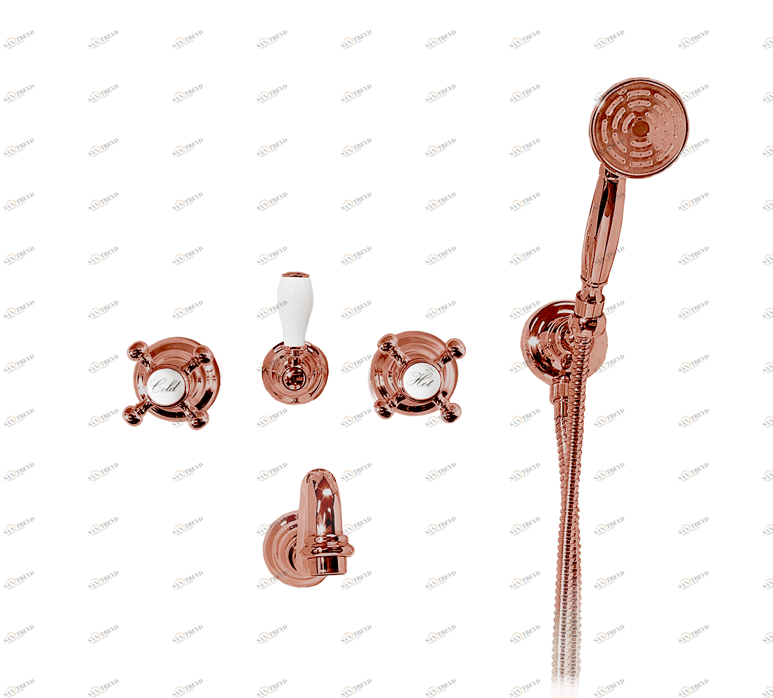 Gentry Home Центр смесителя для раковины до центра два отверстия под смеситель мм Antique Медь GH101964