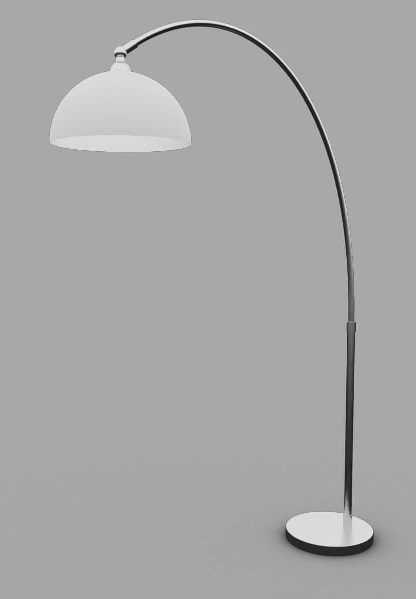 Торшер металлический 196 см белый Newcastle 58227 GLOBO NEWCASTLE 00-3908627 Белый Ceramica Globo  - Вид №1