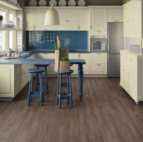 Виниловый ламинат Tarkett Lounge Henry Дуб с брашью (Текстурированная) 914,4х152,4/101,6 мм 1000901226 - Вид №7