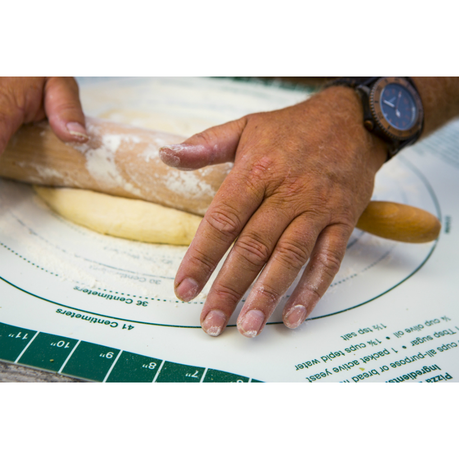 Коврик силиконовый гибкий Big Green Egg, с разметкой для пиццы SDRM - Вид №5