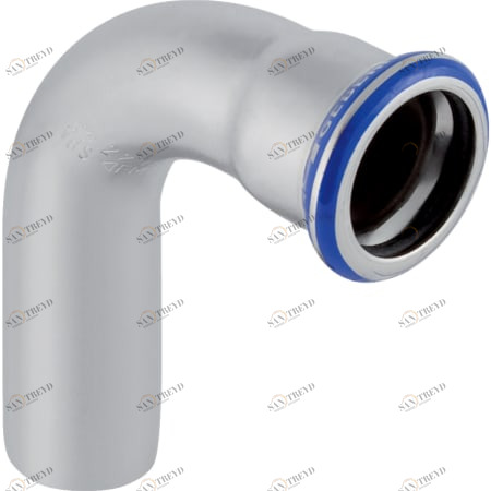 GEBERIT 30704 Отвод Geberit Mapress из нержавеющей стали, с гладким концевиком 
