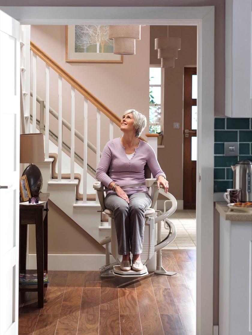 STANNAH Кресельный подъемник для прямой лестницы sun-id-1379878 - Вид №8