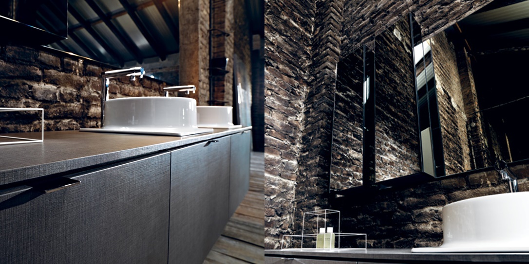 Комбинация ванной комнаты PV21 в отделке Cup Ceramica / 99 Juta  MILLDUE PIVOT PIVOT21 - Вид №2