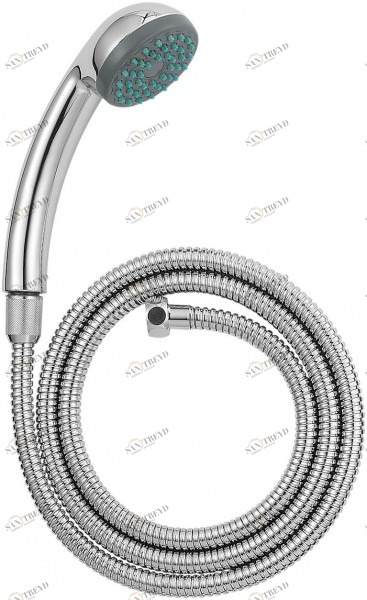 E14322-CP Душевой комплект со шлангом и ручным душем Jacobdelafon ECO Santreyd