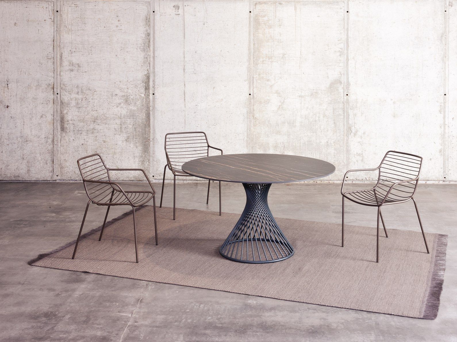 Штабелируемый стул из нержавеющей стали с подлокотниками FISCHER MÖBEL Claris ARCH-00046691 - Вид №13