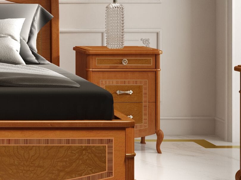 Деревянная тумбочка с ящиками CASA +39 Prestige 2 ARCH-00077163