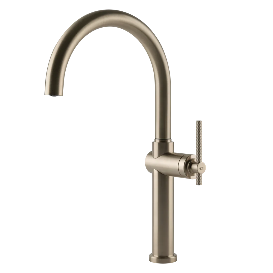 Смеситель для раковины 60670 149 Gessi Habito МАТОВЫЙ НИКЕЛЬ FINOX 60670149