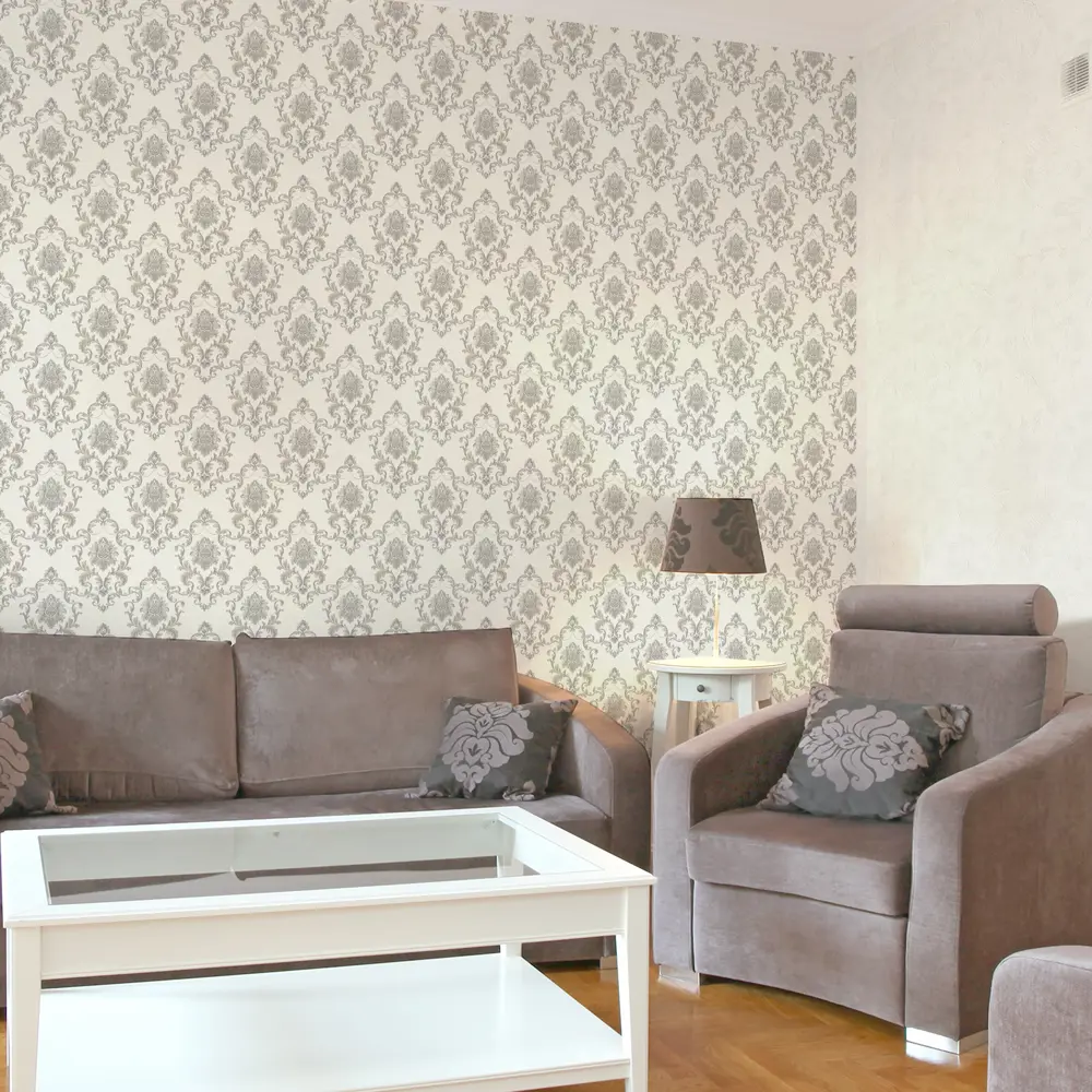 Обои флизелиновые Malex Desing «Ницца» белые 1.06 м 4111-9 82601135 STLM-2139149 МОСКОВСКАЯ ОБОЙНАЯ ФАБРИКА - Вид №3