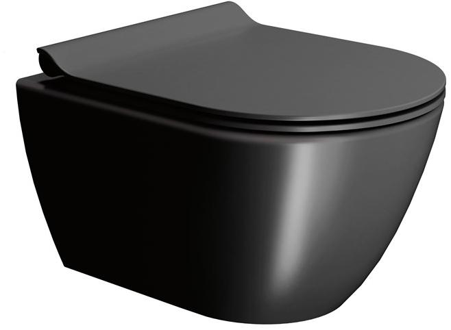 Подвесной унитаз настенный Белый GSI ceramica Color elements Италия sun-id-1439737 - Вид №5