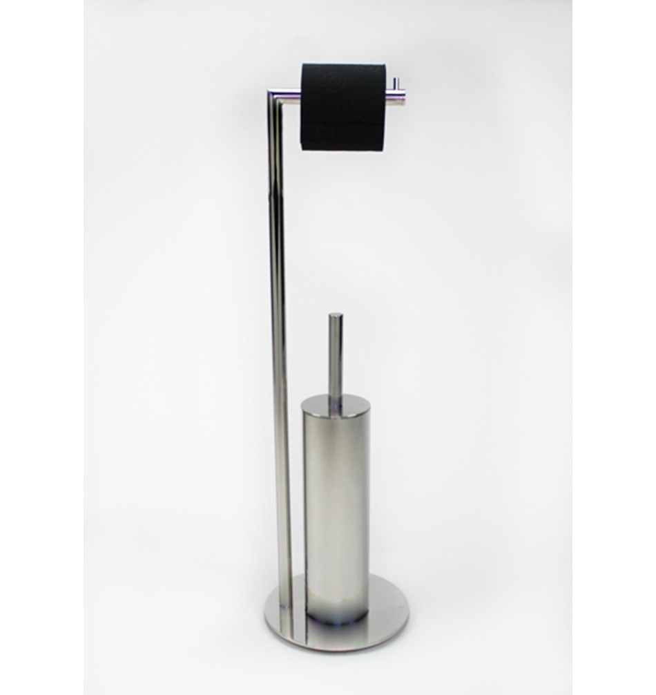 FROST Ершик для унитаза 8, combi » полированный. Нержавеющая сталь Полированный O1948  - Вид №3