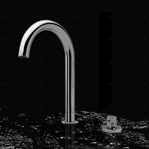 Смеситель на два отверстия 7NUBAP21 Geda Nextage Nuba+ с поворотным изливом Nuba PLUS 7NUBAP201