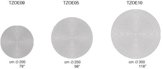 Paola Lenti Ковер из шерсти с рисунком Natural sun-id-1451776 - Вид №5