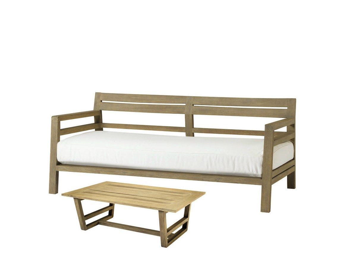 Прямоугольный садовый стол из тикового дерева Ethimo Costes ARCH-00118278 - Вид №4