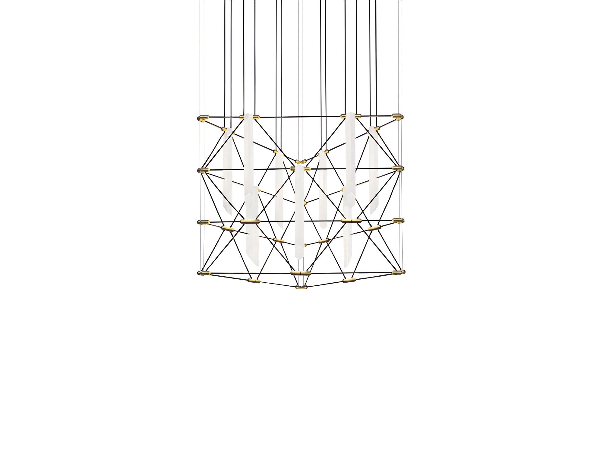 Стальной светодиодный подвесной светильник designheure Мозаика ARCH-00153201