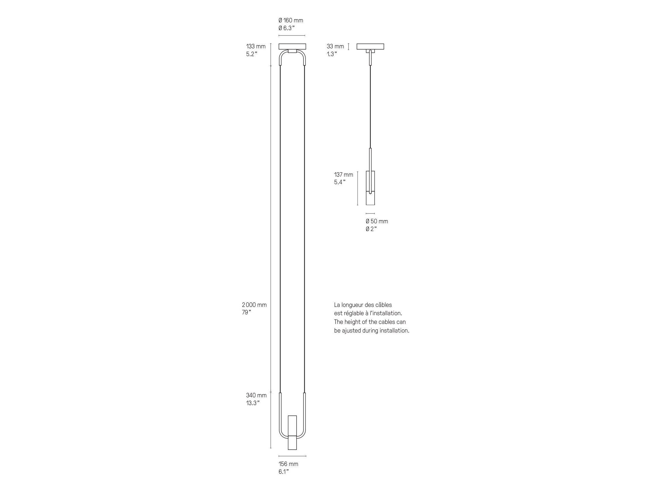 Латунный светодиодный подвесной светильник CVL Luminaires Storm ARCH-00151634 - Вид №3