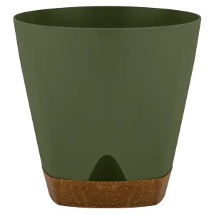 Горшок для цветов Ingreen Wood Ø20 h19 см v4 л пластик тайга 89452779 STLM-2017943