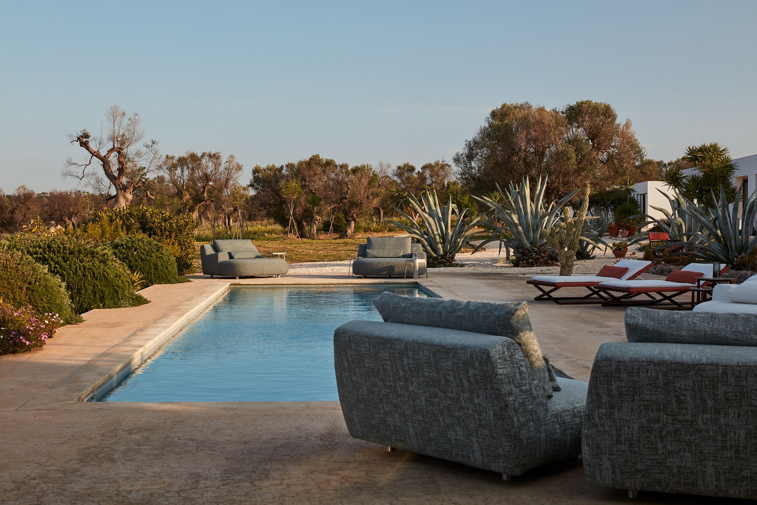 Тканевый модульный садовый диван Exteta Moonlight ARCH-00030262 - Вид №6