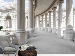 Обои trompe l'oeil