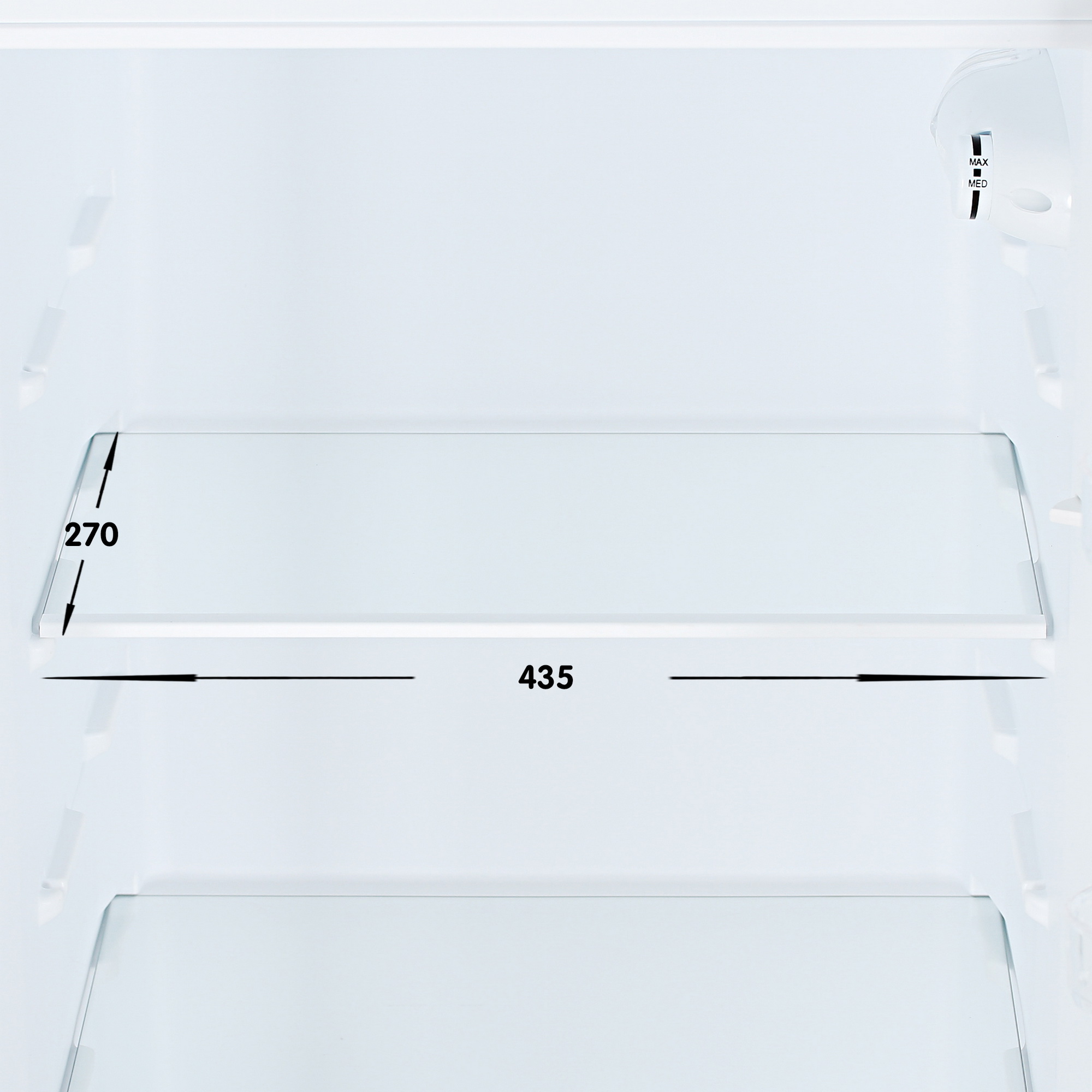 1622946 Холодильник с морозильником   DEXP RF-TD210NMA/W белый STDN-0064122 - Вид №8