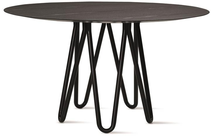 Casamania & Horm Круглый стол из металла и дуба Meduse sun-id-1388670 - Вид №1