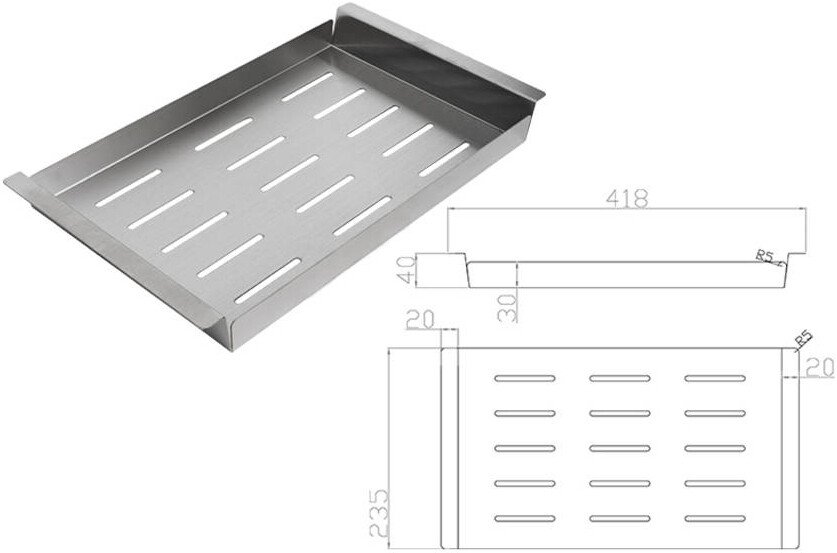 Коландер ZorG Master ZM 02, сталь