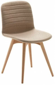 Midj Мягкое деревянное кресло Liù