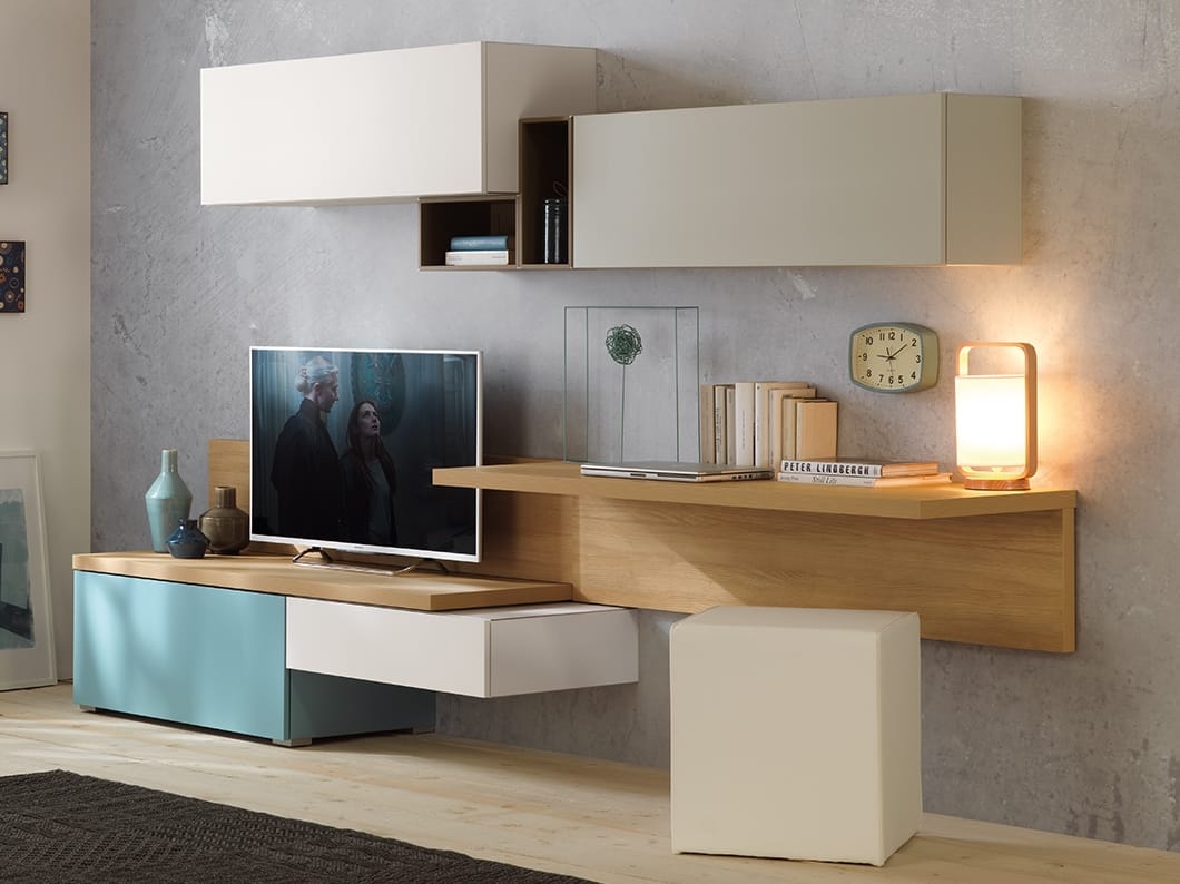 Деревянная стена с настенным креплением Moretti Compact LV107 ARCH-00035495