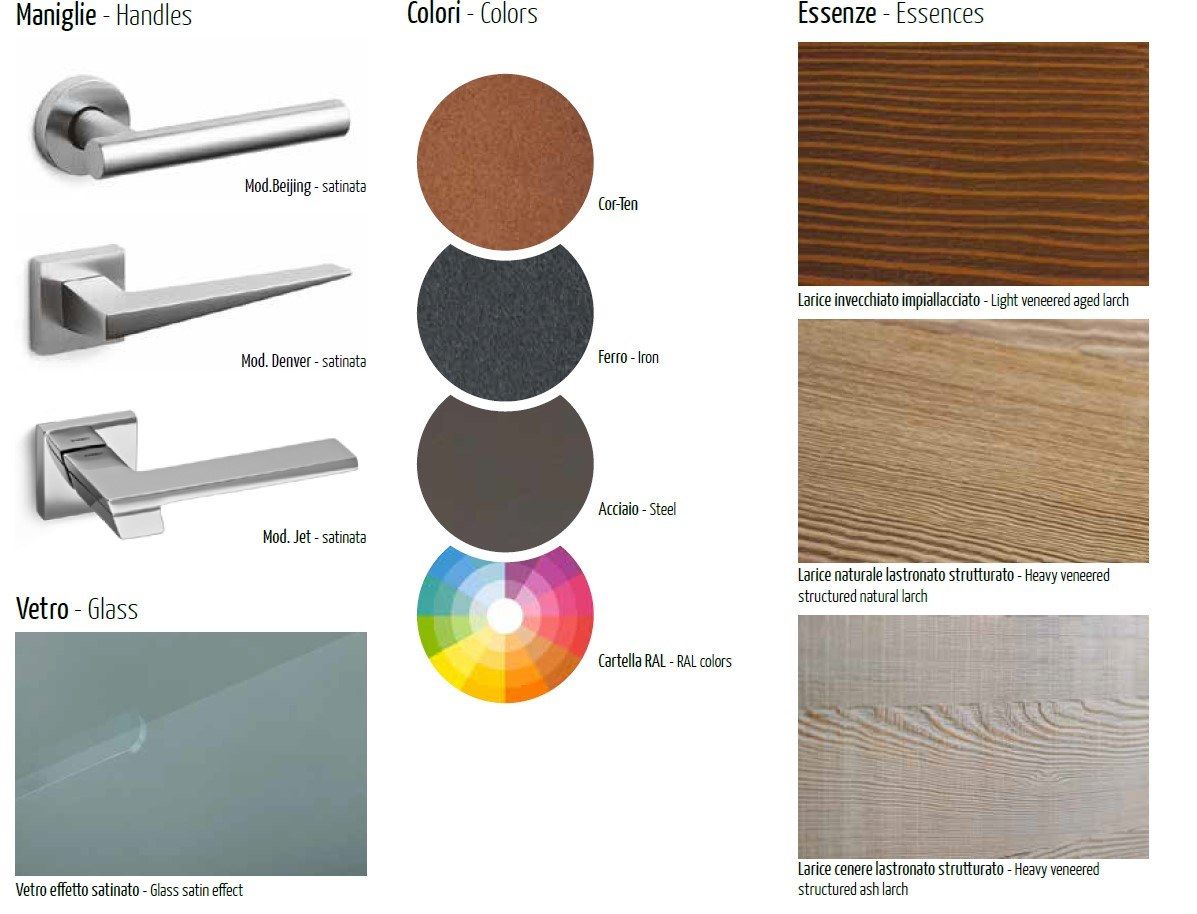 Распашная дверь из лиственницы FBP Адель ARCH-00139531 - Вид №7