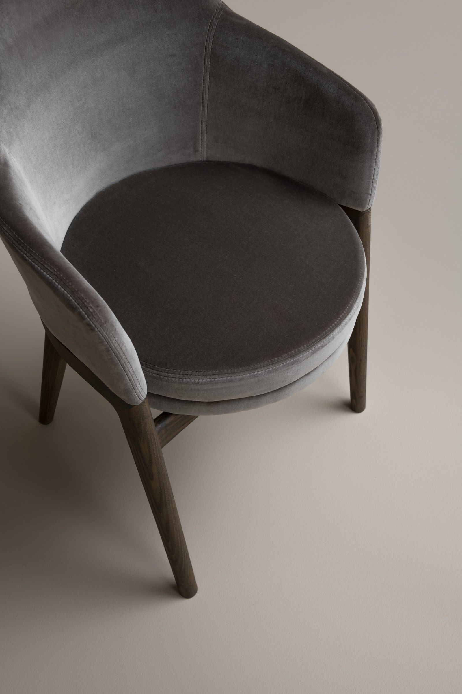 Тканевое кресло с подлокотниками PIAVAL MACARON-Contract ARCH-00067753 - Вид №2