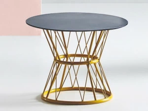 Mobboli Круглый журнальный столик из металла Atenea