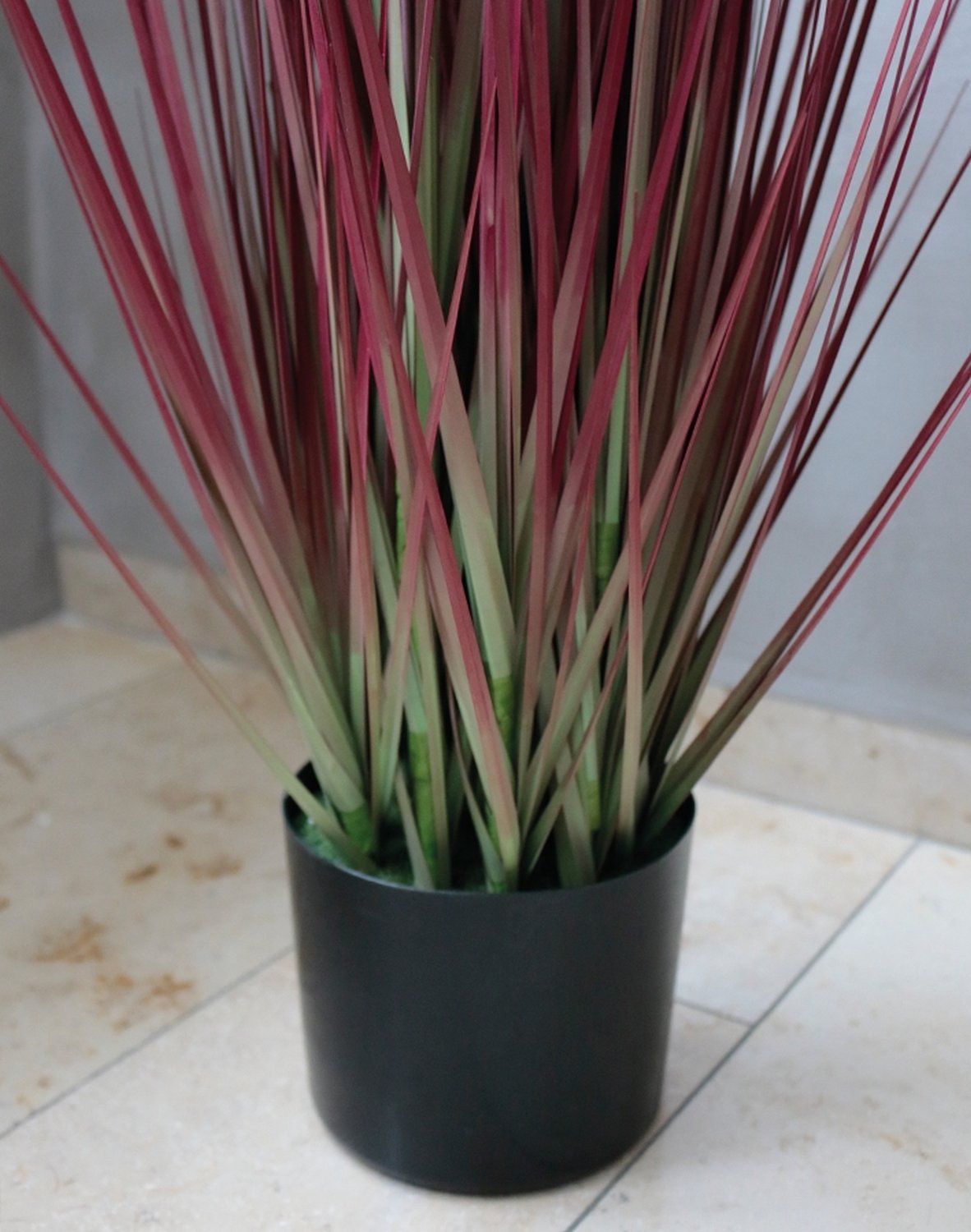 4869 498 a3 Искусственный пучок травы 'Chinese fountain grass' в горшке, 120 см, бордово-зеленый H-andreas  - Вид №13
