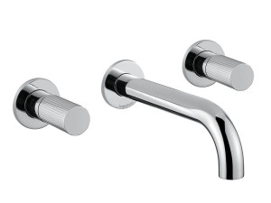 Смеситель для раковины из хромированной латуни