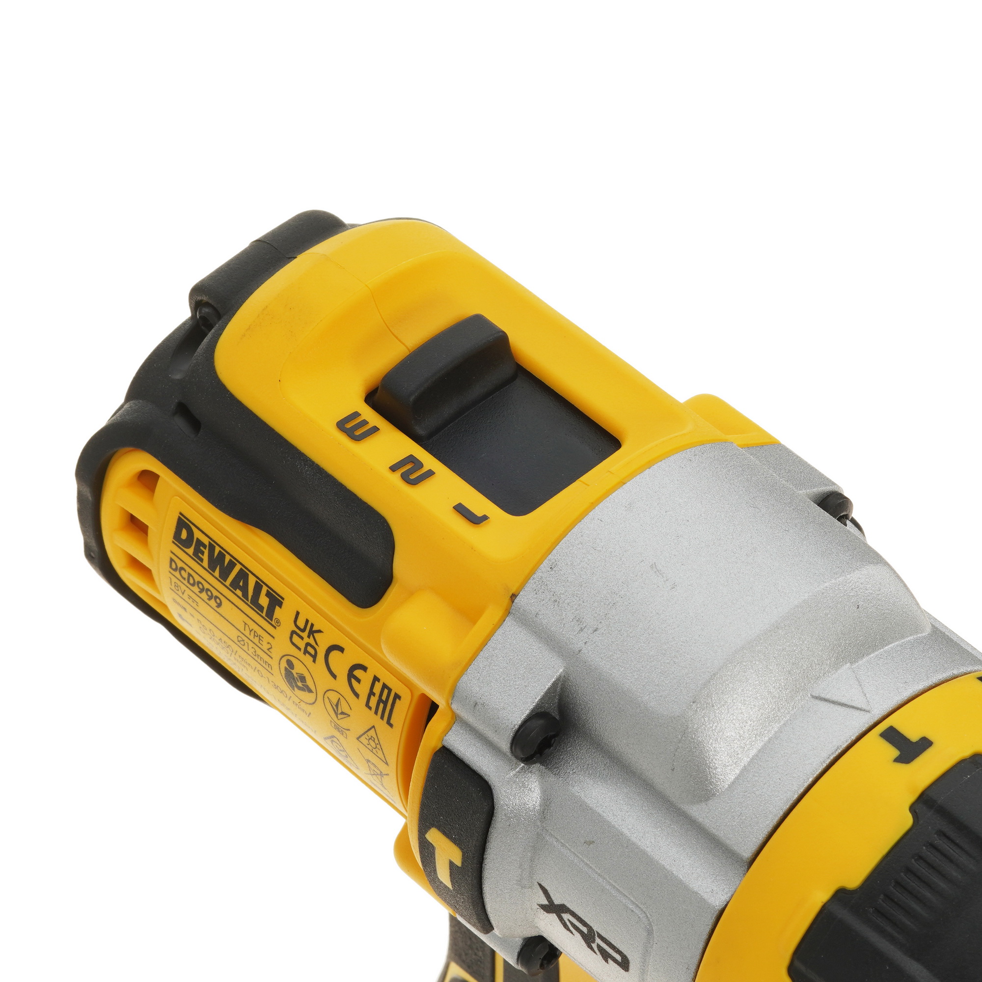 Дрель-шуруповерт DeWalt DCD999T1 XR FLEXVOLТ 18/54V 5427200 STDN-0126038 - Вид №6