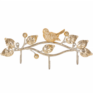 75093 Настенный крючок Птичка Терра Гаэта Айвори BOGACHO