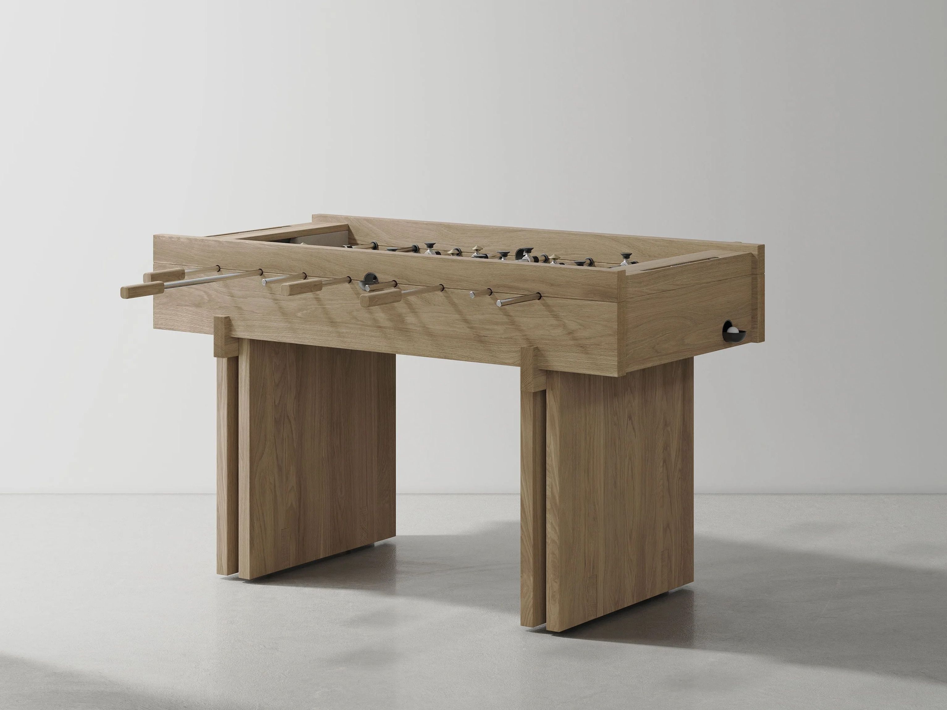 Прямоугольный дубовый кальциобалилья District Eight Dinh ARCH-00016765 - Вид №1