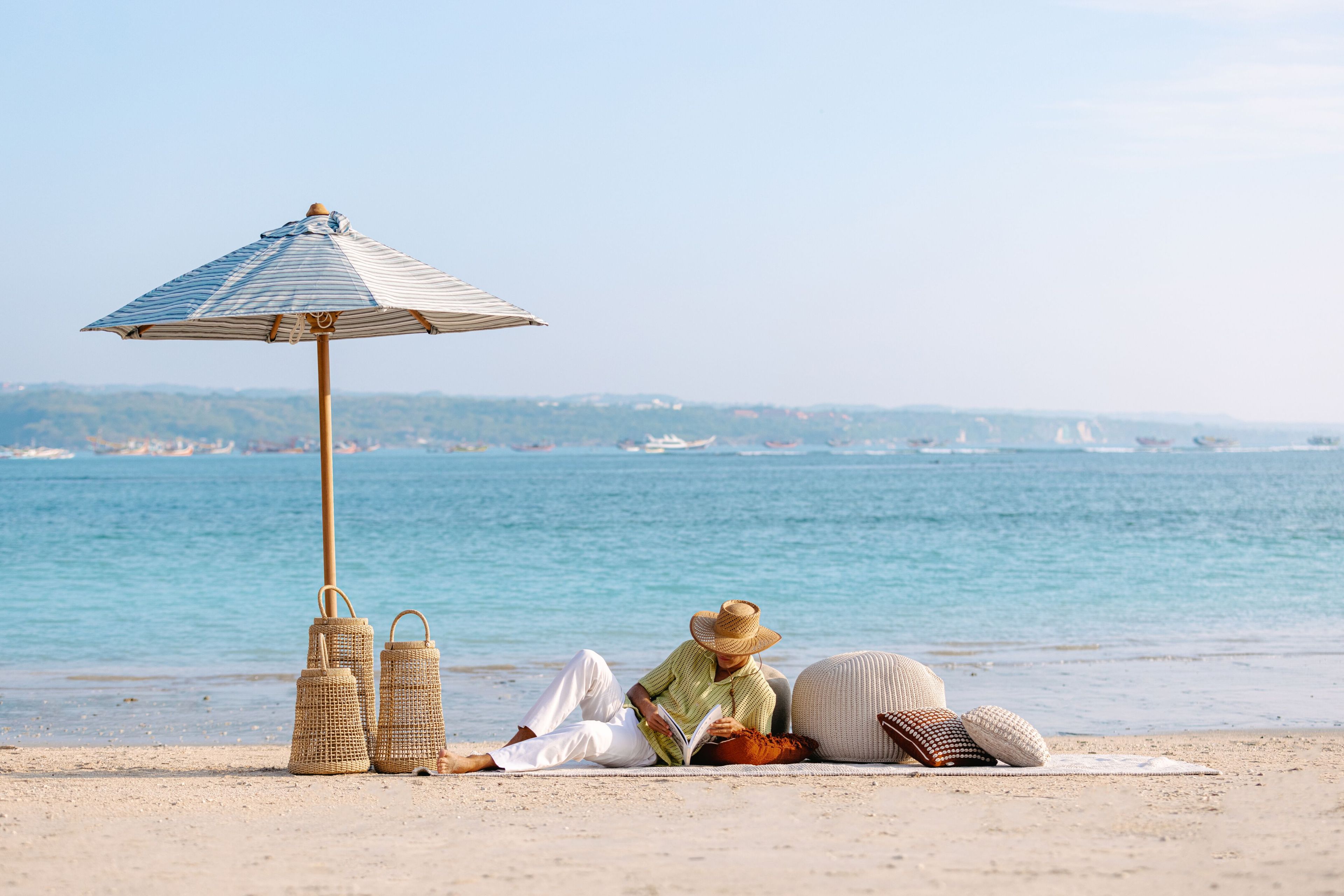 Тканевый зонт с телескопическим закрытием cbdesign Майами ARCH-00069542 - Вид №11