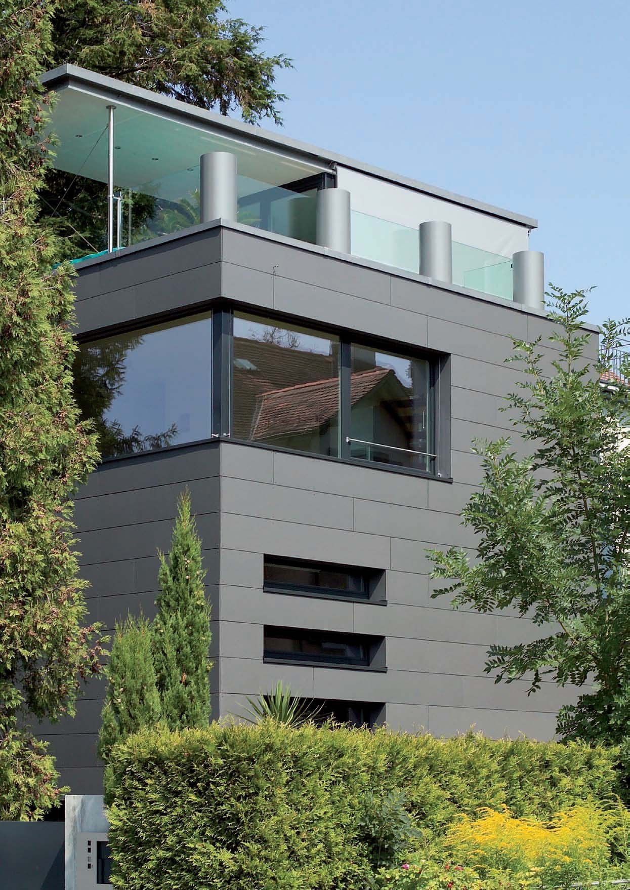 Фасадные и кровельные панели из армированного волокном бетона SWISSPEARL Swisspearl® ARCH-00046860 - Вид №43