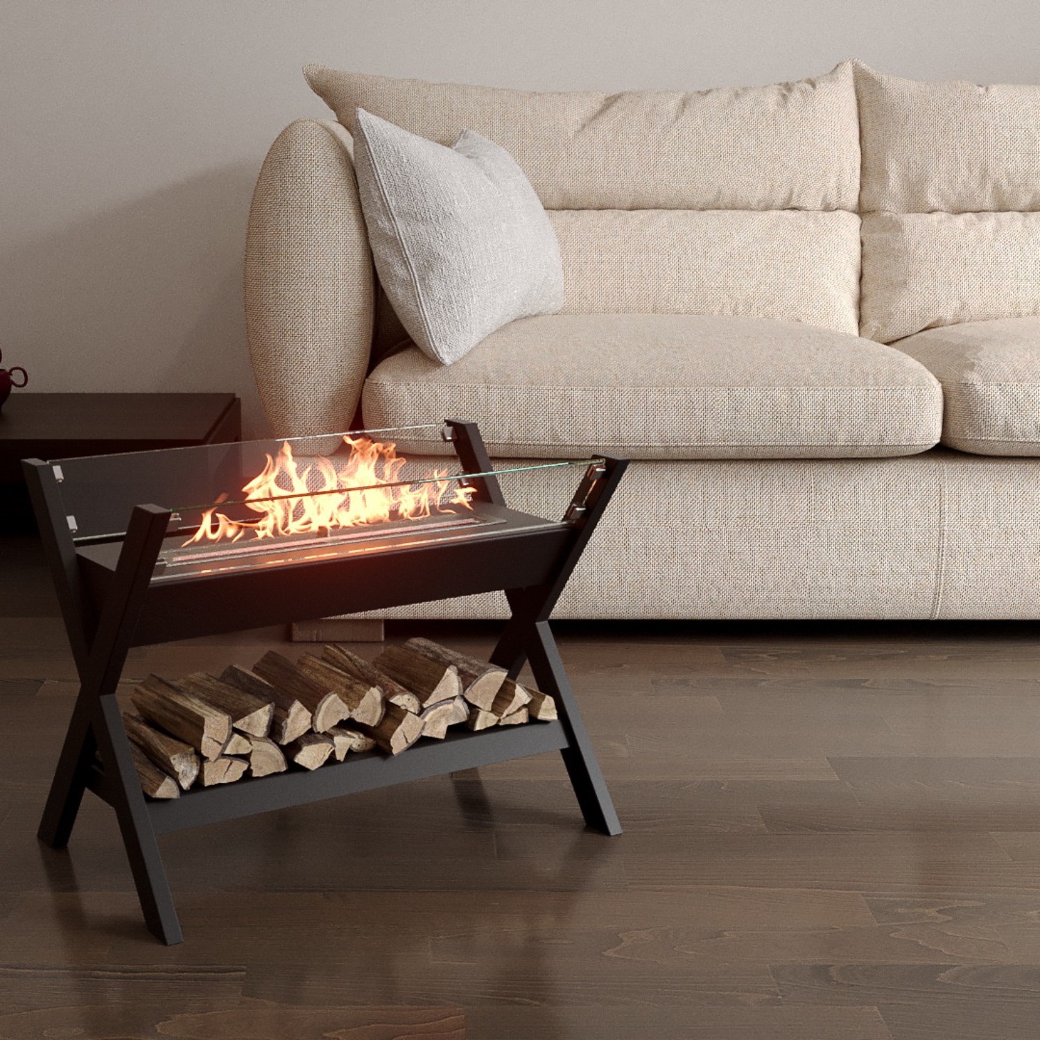 9101965 Биокамин Firelight BFP/F-45 X черный STDN-0056139 - Вид №3