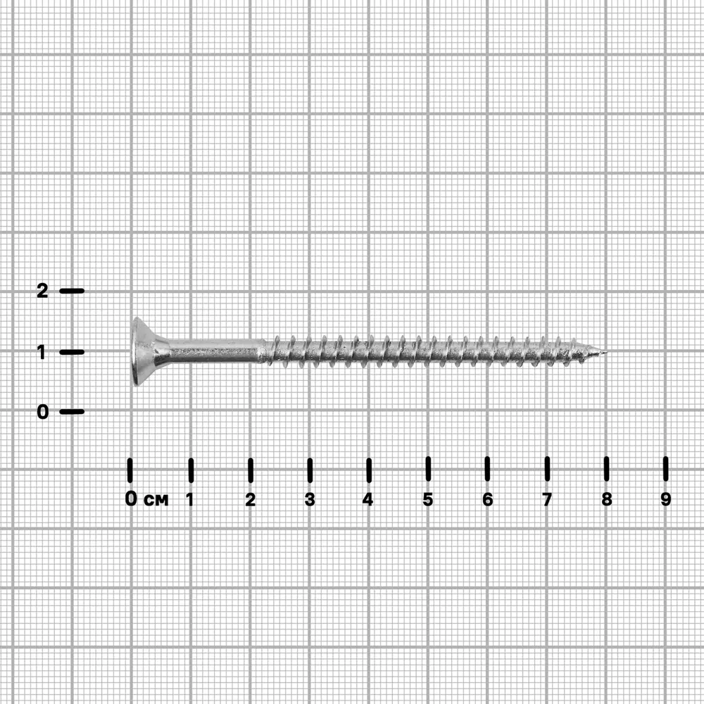Саморезы Standers универсальные оцинкованные 6×80 мм 89212940 STLM-1368536 - Вид №2