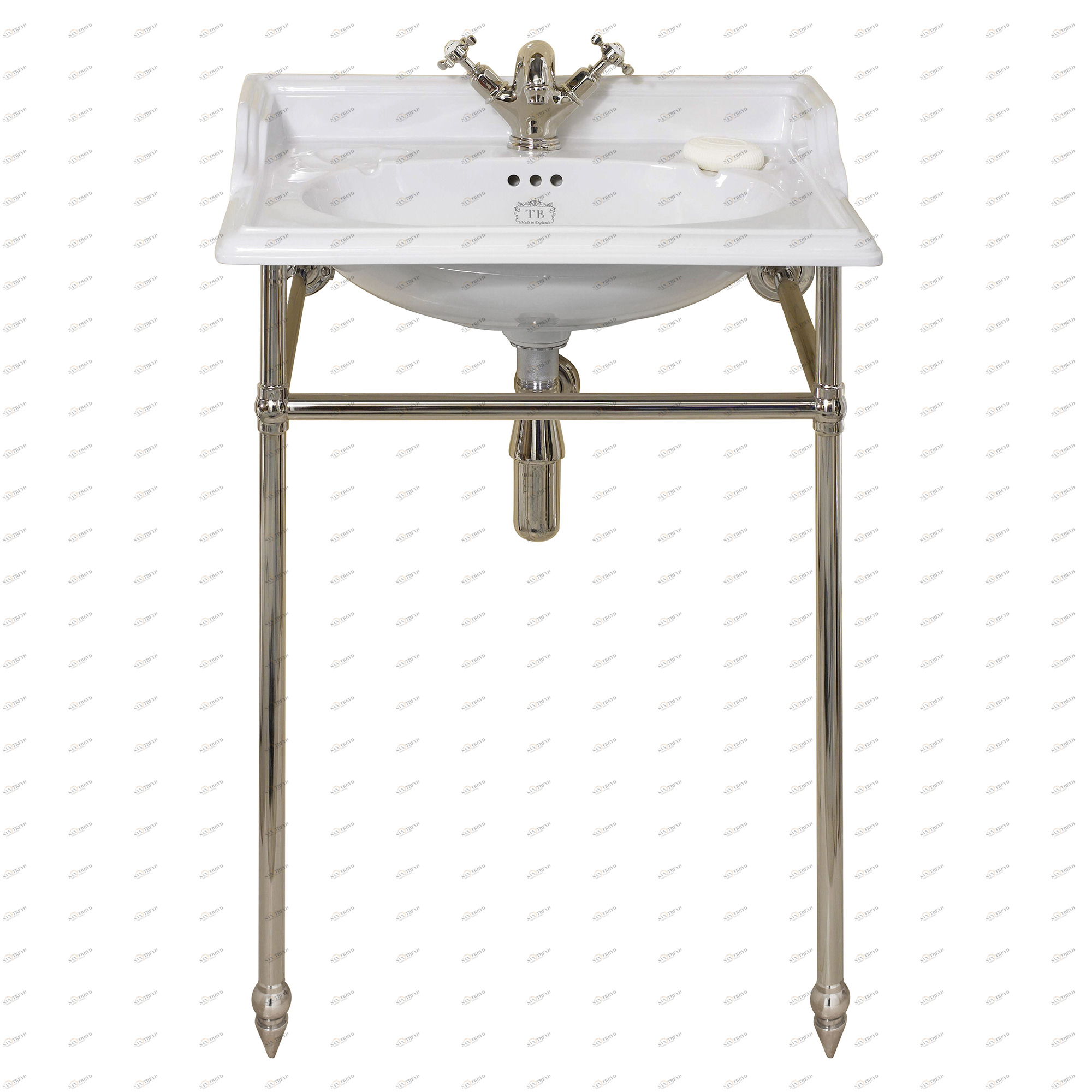 Tb-my-01 Напольная раковина стоящая овальная Traditional Bathrooms Liverpool