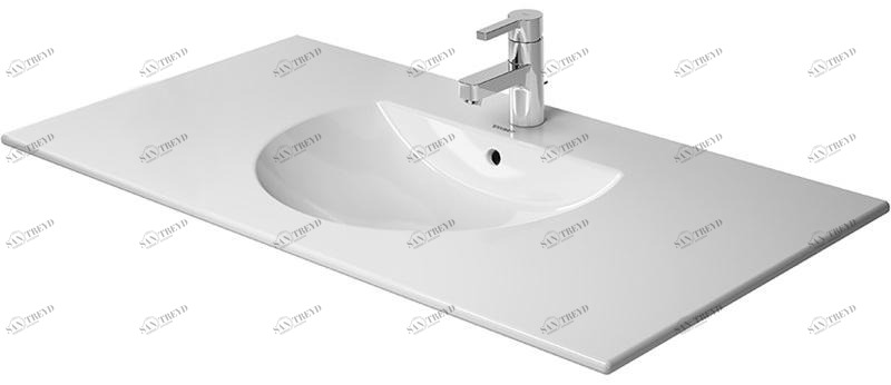 049910 Подвесная раковина настенная овальная Duravit Darling New белая