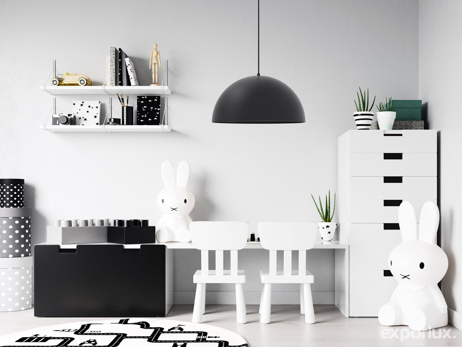 Алюминиевый подвесной светильник Exporlux SPHERE SU ARCH-00110397 - Вид №1