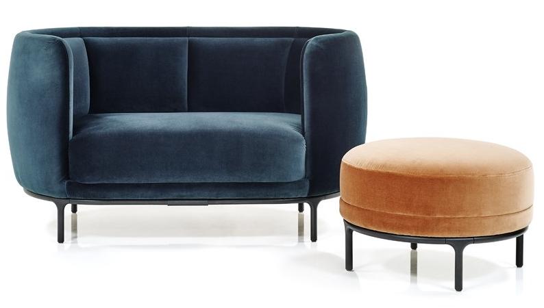 Wittmann Круглый пуф Vuelta sun-id-1507466 - Вид №1