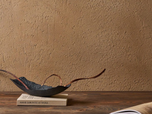 Decorative paint lime-based