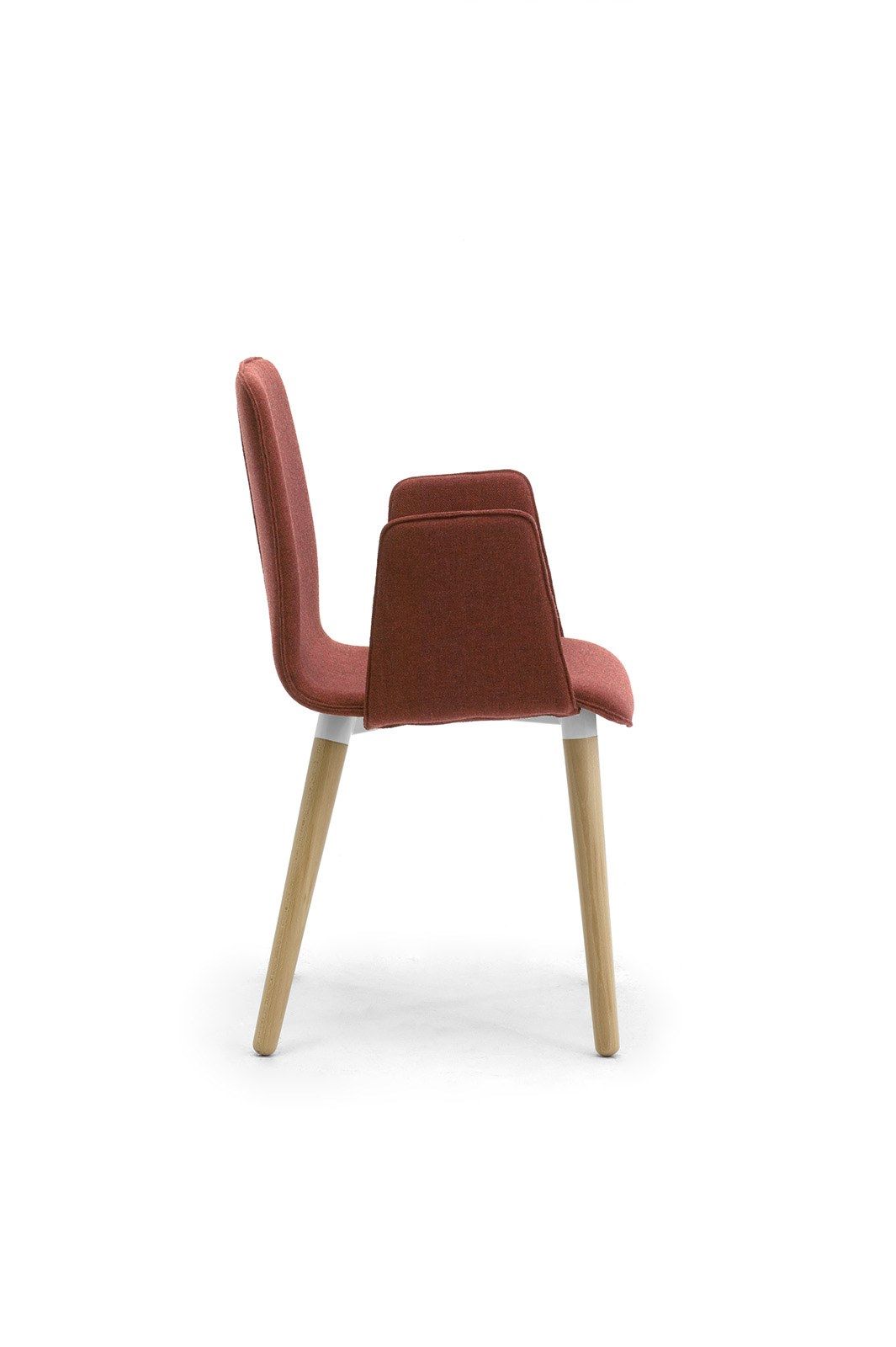 Съемный стул из дерева и ткани с подлокотниками Leyform Zerosedici ARCH-00097867 - Вид №12