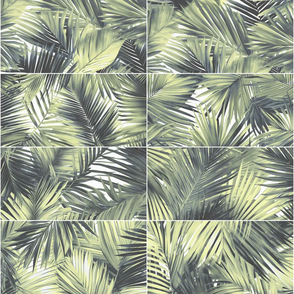 Плитка настенная KREAFORTA Mersey Tropic 20x40 см 1.2 м² матовый цвет зеленый STLM-2177022 - Вид №2